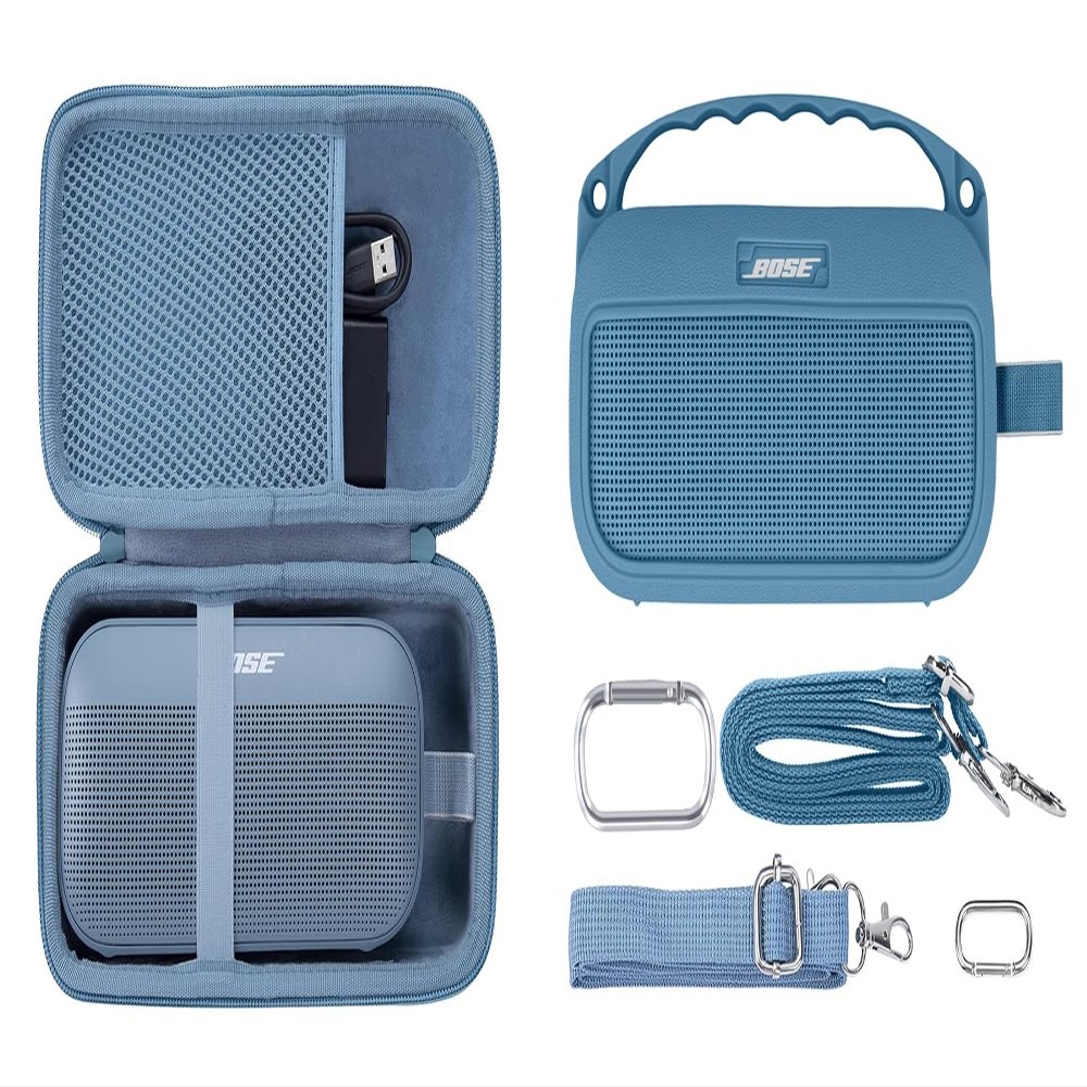 co2CREA Hard+Silicone Case for Bose SoundLink Flex 2nd Speaker
