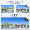 122 Wide-Angle & Full HD 5MPOutdoor Wired Security Camera System,CCTV Cameras Outside, Home Video Surveillance Systems view 2