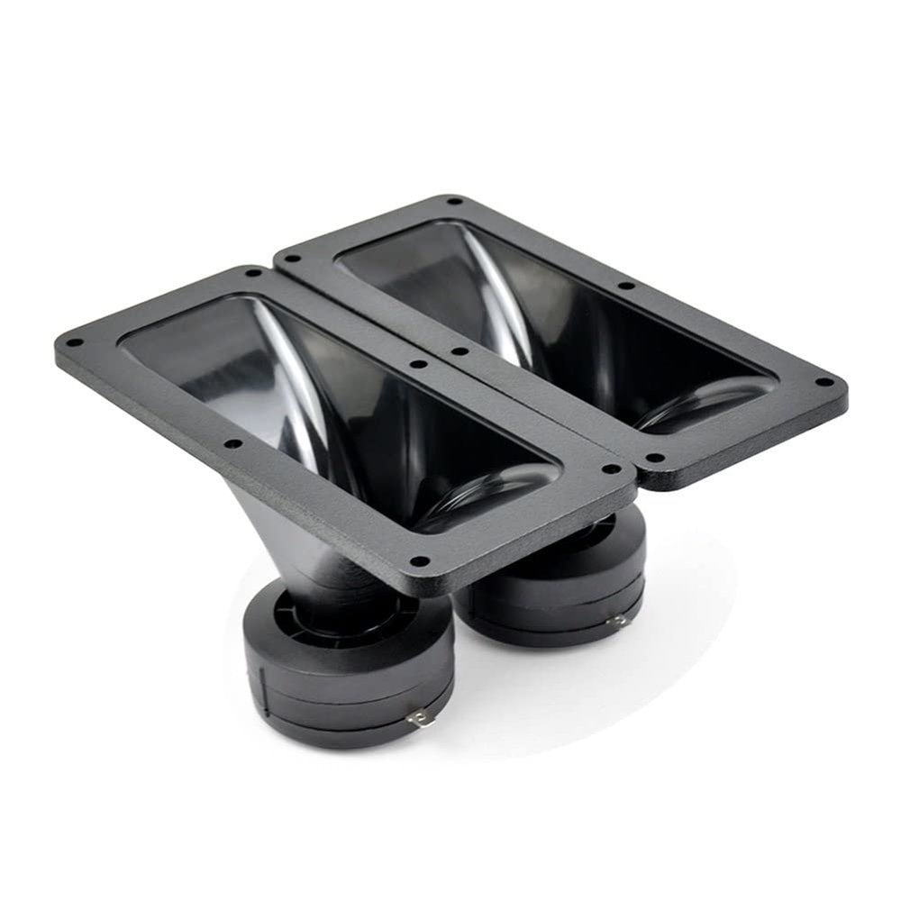 LEIXIUSM Element Tweeter 2Pcs Tweeters 187 * 80MM Piezoelectric Tweeter Loudspeaker 150W Ceramic Buzzer Treble Square Audio Speaker