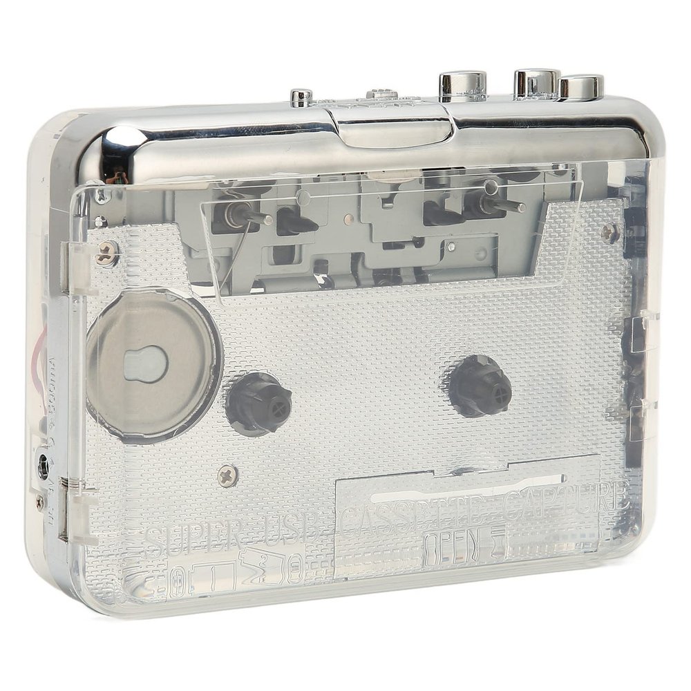 Cd Player, Cassette Tape Player with 3.5mm Headphone Jack Cassette Player for Home