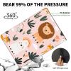 ACWDMKH Case for Microsoft Surface Pro 7 Plus/7/6/5/4 12.3 Inch Tablet,Leather Folio Adjustable Stand for Surface Pro Case 12.3,Cute Lion Sheep view 4
