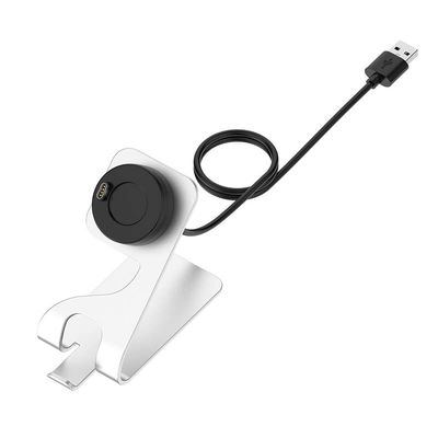 MURVE Metal Charger Dockfor Garmin Fenix 7 7X 7X Charging Cable Stand Cord for Fenix 5 5X Plus 6 6X 6s Vivoactive 3 4 4S Venu 2 2S(B,Fenix 5 6 7)