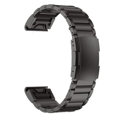 CEKGDB 26 22mm Smart Watchbands Strap For Garmin Fenix 7 7X 6 6X Pro 5 5X Plus 3 HR Enduro MK2 Titanium Alloy Easyfit Wristbands Correa(22mm)