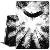 ACWDMKH Case for Microsoft Surface Pro 7 Plus/7/6/5/4 12.3 Inch Tablet,Leather Folio Adjustable Stand for Surface Pro Case 12.3,Forest Eagle Black view 1
