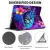ACWDMKH Case for Microsoft Surface Pro 7 Plus/7/6/5/4 12.3 Inch Tablet,Leather Folio Adjustable Stand for Surface Pro Case 12.3,Glitter Sea Turtle view 2