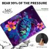 ACWDMKH Case for Microsoft Surface Pro 7 Plus/7/6/5/4 12.3 Inch Tablet,Leather Folio Adjustable Stand for Surface Pro Case 12.3,Glitter Sea Turtle view 4
