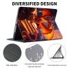 ACWDMKH Case for Microsoft Surface Pro 7 Plus/7/6/5/4 12.3 Inch Tablet,Leather Folio Adjustable Stand for Surface Pro Case 12.3,Red Dragon Book view 2