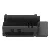 Aluminum Alloy Heatsink Case, with Stick on Thermal Conductive Pad, for RPi 5 8GB, 4GB, 2GB, 1GB, Support M.2 NVMe SSD 2230/2242/2260/2280 view 2