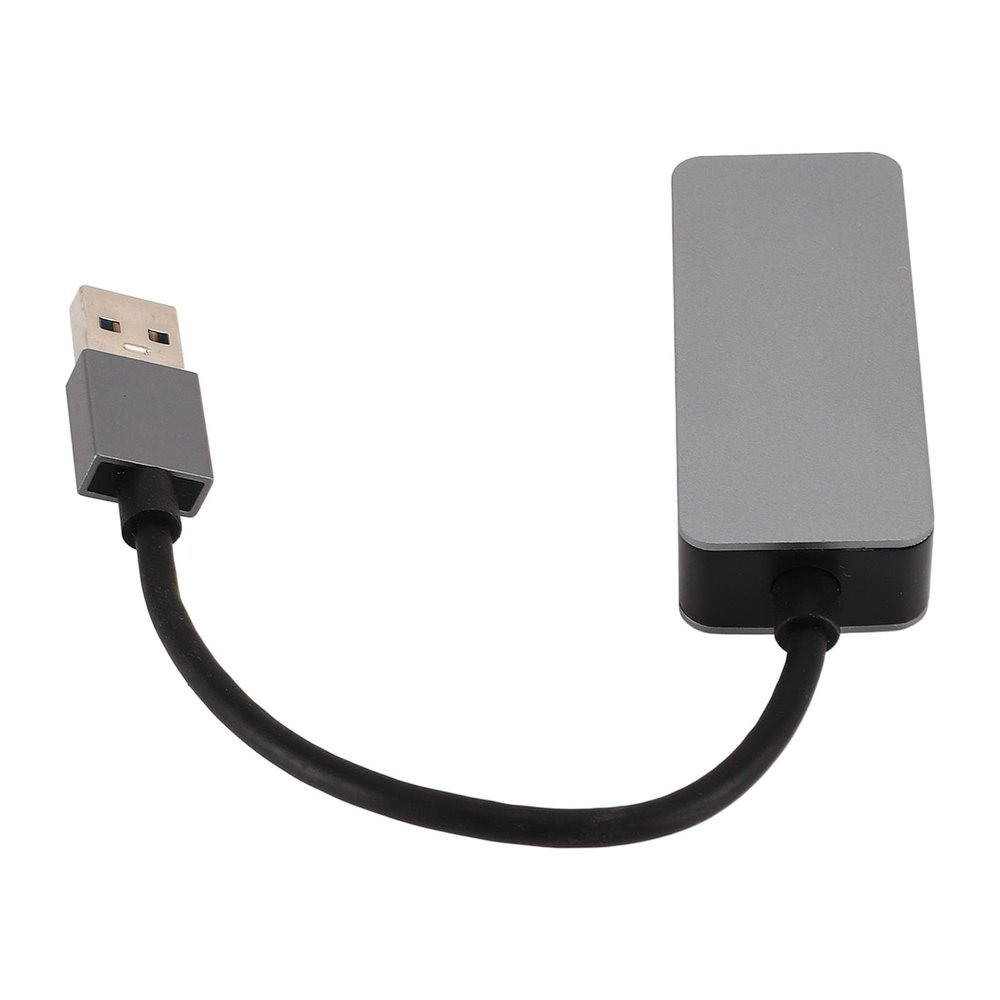Aluminum Gigabit Network Adapter, USB to Ethernet Adapter 100 1000 2500Mbps for Laptop Tablet Phone, Ethernet Data Transfer Rates up to 2500Mbps Networks, Backward