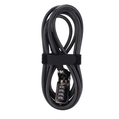 Cable Lock Combination, Laptop Locking Cable Laptop Security Locks Cable Locks with Combination Extended Keyless Digital Coded Laptop Cable Lock Hardware Security Cable Lock Anti T