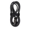 Cable Lock Combination, Laptop Locking Cable Laptop Security Locks Cable Locks with Combination Extended Keyless Digital Coded Laptop Cable Lock Hardware Security Cable Lock Anti T view 1