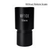 Microscope Wide Field WF10X Eyepiece Field View 18mm for Biological Microscope Optical Lens(Without Scale) view 2
