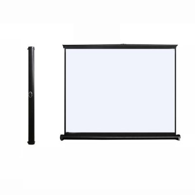 50in Portable Projector Screen, 4:3 Small Self-Supporting High-Definition Floor-Standing Projection Screen, for Outdoor Indoor Schools Home Theater Office