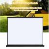 50in Portable Projector Screen, 4:3 Small Self-Supporting High-Definition Floor-Standing Projection Screen, for Outdoor Indoor Schools Home Theater Office view 2