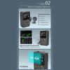 Digital Satellite Finder, 950 to 2150MHz Satellite Finder Meter, DVB S2X S2 S Signaling Receiver with 3.5 Inch Screen, Satellite Recognition for Adjusting Sat Dish view 4