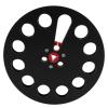 1/4 7 Inch Empty Tape Reel, Aluminum Alloy Universal Open Reel Sound Tape, Recording Takeup Reel for Reel to Reel Tape Recorder (Black) view 1