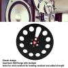 1/4 7 Inch Empty Tape Reel, Aluminum Alloy Universal Open Reel Sound Tape, Recording Takeup Reel for Reel to Reel Tape Recorder (Black) view 3