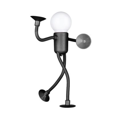 Fun Table Night Light - Twistable Cordless Nursery Bedside Lamp for Kids | Stretchable Night Lamp for Bedroom, Study, or Living Room, Portable Bedside Night Light for Nursery and Tabletop Decor