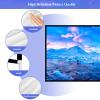 100 Inch Projector Screen for Home Theater, 16:9 HD Outdoor Indoor Projection Screen, Fast-Folding Projector Screen with Stand Legs and Carry Bag(180g) view 4
