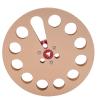 1/4 7 Inch Empty Tape Reel, Aluminum Alloy Universal Open Reel Sound Tape, Recording Takeup Reel for Reel to Reel Tape Recorder (Gold) view 1