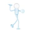 Fun Night Light - Nursery Twistable Light Bedside Night Lamp, Stretchable Nursery Bedside Lamp | Cordless Nursery Night Lamp, Kids Night Lights Bedroom Decor Lamp for Study Room Tabletop Living view 1