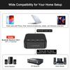 Bluetooth to RCA Adapter for Stereo Receiver - aptX HD Long Range Low Latency Bluetooth Receiver for Home Stereo Wireless Audio Adapter for Music Streaming Sound System view 4
