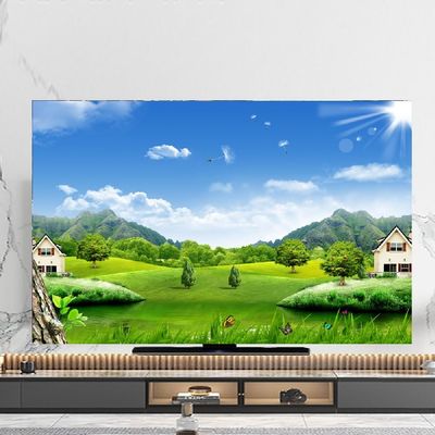 WMLTZFUS Universal TV Protection Cover TV Screen Protector Natural Landscape Dustproof Cover TV Dust Cover for Desktop/Hanging/Curved (Size:32~85inches)-Type 02||32inch