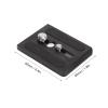 Tripod Quick Release Plate Adapter Lightweight Aluminum Alloy Camera Tripod Head Plate for DV10sb Video 14II view 4