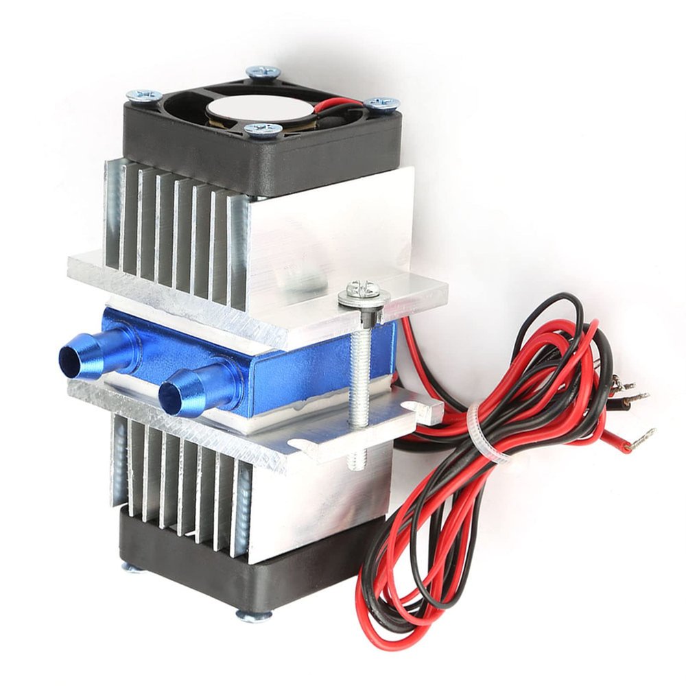 120W Peltier Cooler Semiconductor Refrigeration Cooling Device Low Noise DIY Project for Small Space Pet Conditioner