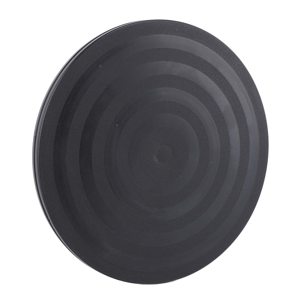 360 Rotating Stand Turntable,Ball Bearings Stand Ceramic Rotation Wheel Clay Turntable Double Side Plastic Wheel Small Art Class Table for Photography Products and Shows