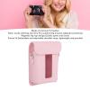Carrying Case for Link 3, PU Leather Protective Case Cover for Link 3 Smartphone Printer with Shoulder Strap, Carrying Storage Bag (Pink) view 3