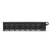7 Port USB 3.0 Hub, High-Speed USB Splitter for Laptop PC External Hard Drives USB Flash Drives Plug and Play Compatible view 3