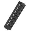 7 Port USB 3.0 Hub, High-Speed USB Splitter for Laptop PC External Hard Drives USB Flash Drives Plug and Play Compatible view 4
