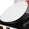 Audiophile Pad for Record Players, Premium Wool Material, Exquisite Workmanship, Delicate Sound, Nonslip Grooves, Compatible with All Turntables (White) view 2