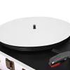 Audiophile Pad for Record Players, Premium Wool Material, Exquisite Workmanship, Delicate Sound, Nonslip Grooves, Compatible with All Turntables (White) view 3