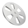 Reel To Reel Tape, Open Reel Takeup Reel Takeup Reel 6 Holes Empty Tape Reel for Nab 1/4 7 Inch Takeup Reel 1/4 7 Inch Empty Aluminum Alloy Take Up Reel To Reel Small Hub view 1