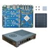 APBVIHL FriendlyELEC CM3588 NAS Kit 2.5G Rockchip Demon Board with Mental Case 4xPCIe3.0 4K/8K CM3588 NAS SDK Kit 4 NVMe HDMI (4GB Ram+32GB eMMC) view 1