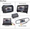 CVBS Dual Core CPU Car Video Parking Sensor Reverse Backup Radar Assistance, Auto Parking Monitor Digital Display(White) view 4