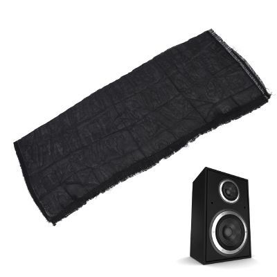 150x50cm Speaker Grill Cloth, Single Layer Speaker Fabric Protective Speaker Mesh Grill Fabric for Home Stage Speakers, Media Cabinet, KTV Box