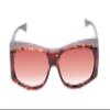 Medspex Fl012 Color Therapy Mood Glasses Tortoise Havana/Red Photophobia Blue Light Sensitivity Chromotherapy Chakra Healing view 2