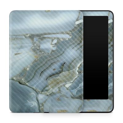 Carbon Fiber Tablet Skin Compatible with Amazon Kindle Paperwhite 12th (2024) - Crystal Rock - Premium 3M Vinyl Protective Wrap Decal Cover - Easy to Apply | Crafted in The USA by MightySkins