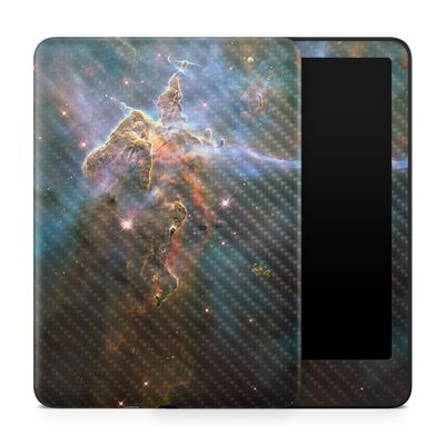Carbon Fiber Tablet Skin Compatible with Amazon Kindle Paperwhite 12th (2024) - Eagle Nebula - Premium 3M Vinyl Protective Wrap Decal Cover - Easy to Apply | Crafted in The USA by MightySkins