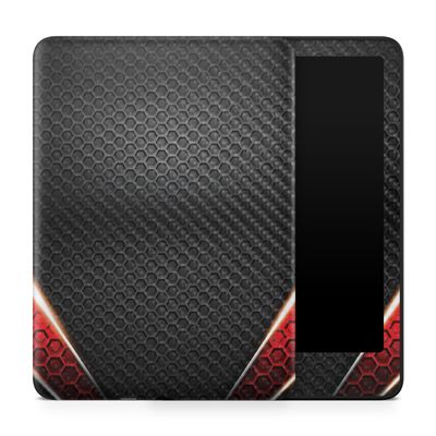 Carbon Fiber Tablet Skin Compatible with Amazon Kindle Paperwhite 12th (2024) - Hex Rays - Premium 3M Vinyl Protective Wrap Decal Cover - Easy to Apply | Crafted in The USA by MightySkins