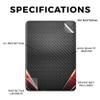 Carbon Fiber Tablet Skin Compatible with Amazon Kindle Paperwhite 12th (2024) - Hex Rays - Premium 3M Vinyl Protective Wrap Decal Cover - Easy to Apply | Crafted in The USA by MightySkins view 2