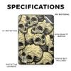 Carbon Fiber Tablet Skin Compatible with Amazon Kindle Paperwhite 12th (2024) - Inked Skulls - Premium 3M Vinyl Protective Wrap Decal Cover - Easy to Apply | Crafted in The USA by MightySkins view 2