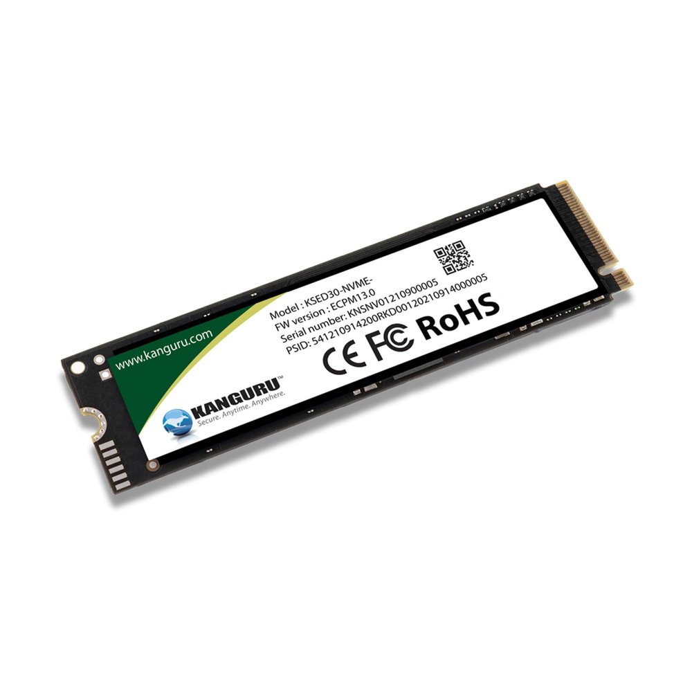 Kanguru Defender SED30 M.2 NVMe  4TB Internal Self Encrypting Solid State Drive