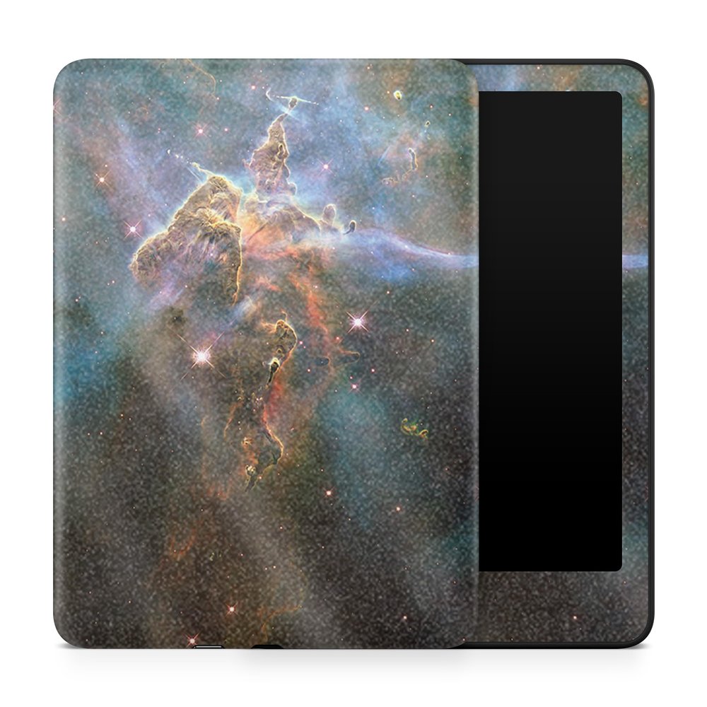 Glossy Glitter Tablet Skin Compatible with Amazon Kindle Paperwhite 12th (2024) - Eagle Nebula - Premium 3M Vinyl Protective Wrap Decal Cover - Easy to Apply | Crafted in The USA by MightySkins