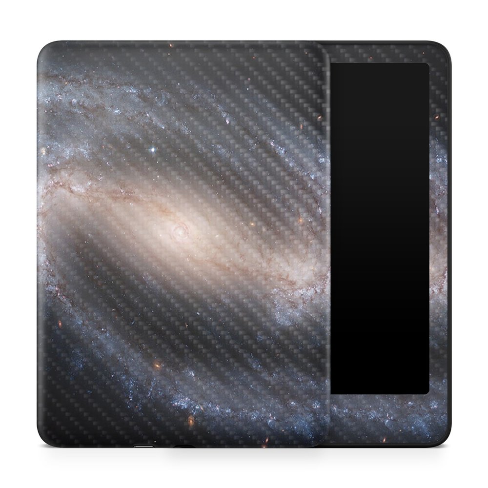 Carbon Fiber Tablet Skin Compatible with Amazon Kindle Paperwhite 12th (2024) - Eridanus - Premium 3M Vinyl Protective Wrap Decal Cover - Easy to Apply | Crafted in The USA by MightySkins