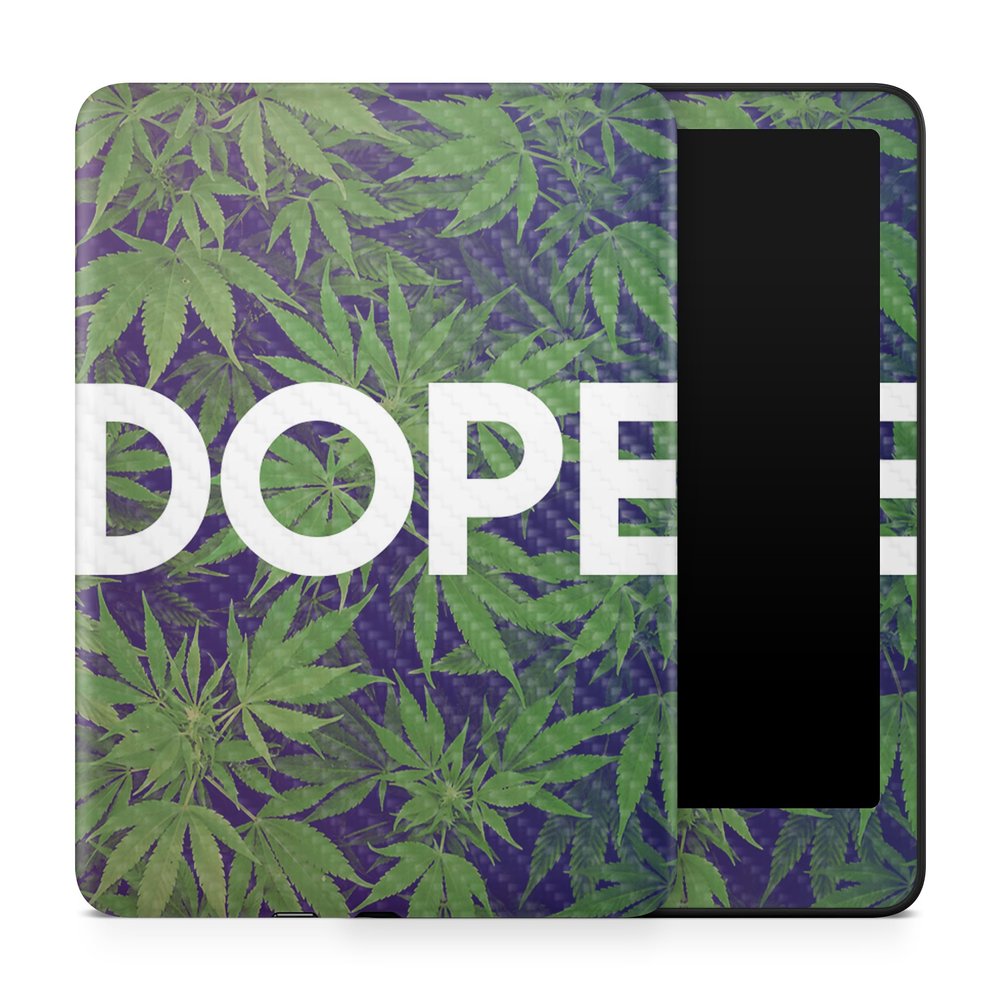Carbon Fiber Tablet Skin Compatible with Amazon Kindle Paperwhite 12th (2024) - Dope - Premium 3M Vinyl Protective Wrap Decal Cover - Easy to Apply | Crafted in The USA by MightySkins