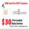 GPS Cards Sim for Mini GF07 GPS Tracker/Phone Notification/Speed Detector,30 Preloaded view 2